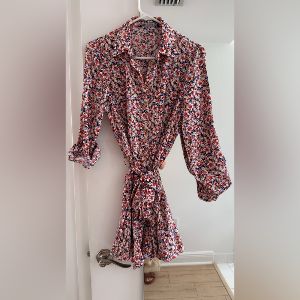 Zara Floral Print Women's short jumpsuit